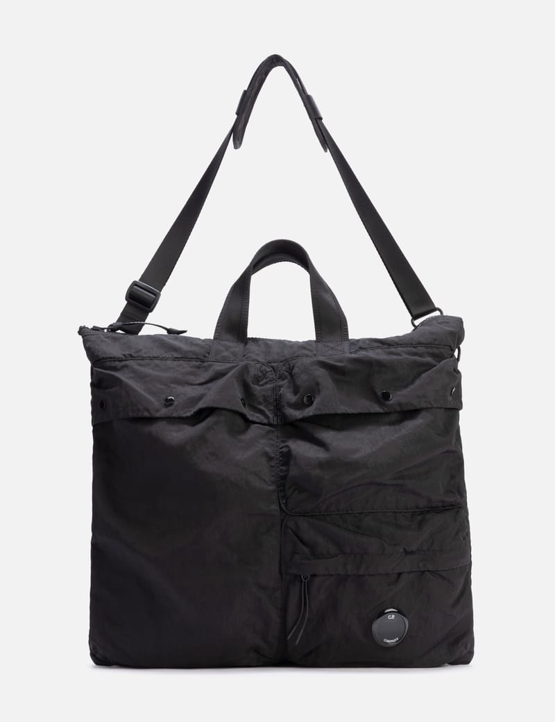 C.P. Company Nylon B Tote Bag - Garment-dyed nylon tote with