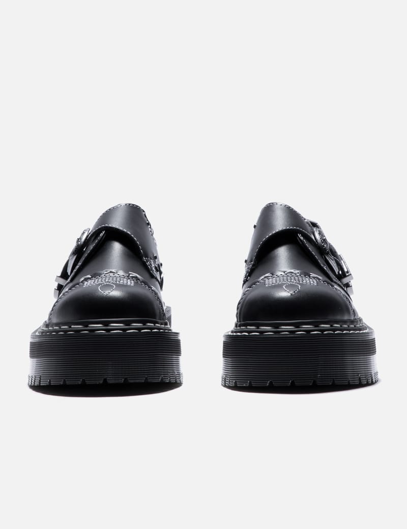 Dr. Martens - Monk Quad GA Wanama Leather Shoes | HBX