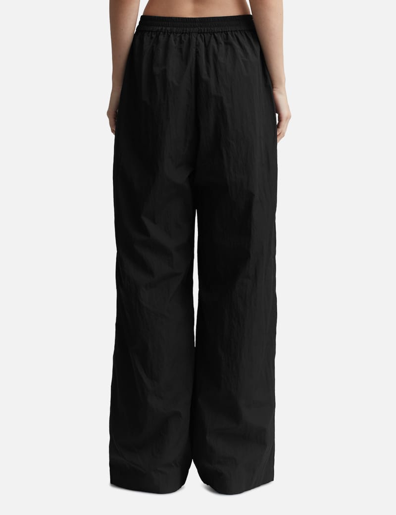 パンツ LOCALINA / slit track pants - chacoal LOCALINA / slit track pants - chacoal（Charcoal Melange