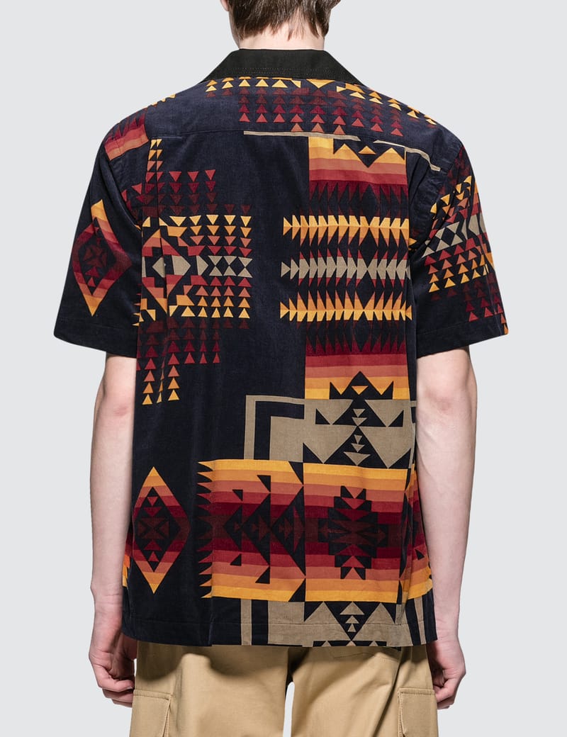 Sacai - Pendleton Print Shirt | HBX - Globally Curated Fashion and