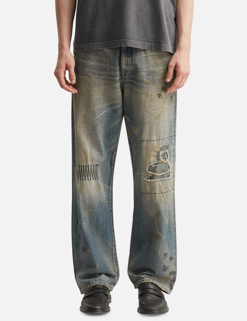 NEIGHBORHOOD - Savage Denim DP Basic Pants | HBX - HYPEBEAST