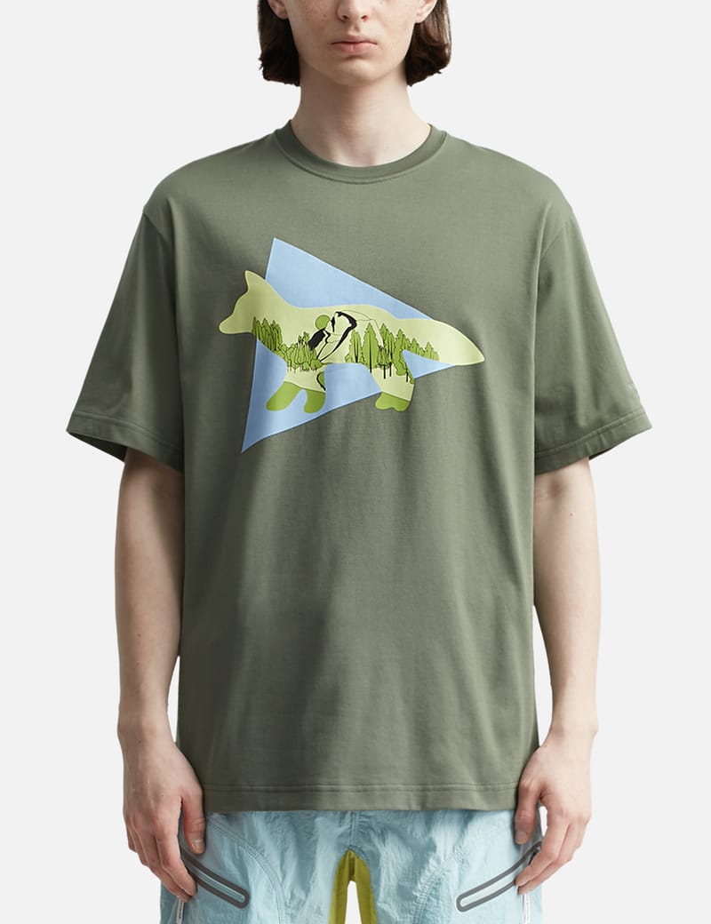 and wander - and Wander x Maison Kitsuné Dry Cotton T Triangle