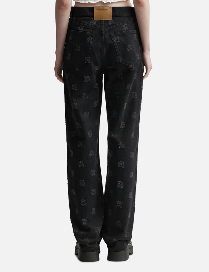 Ez Mid-Rise Straight-Leg Jean In Denim