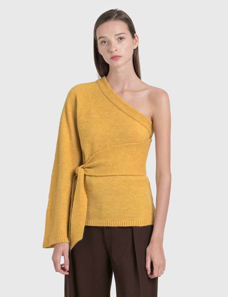 Nanushka one shoulder sweater new arrivals