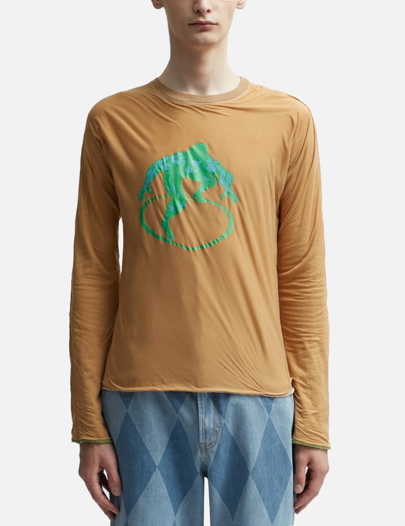 ERL unisex Hurt Lover Reversible T-Shirt Knit unisex Size XL HBX