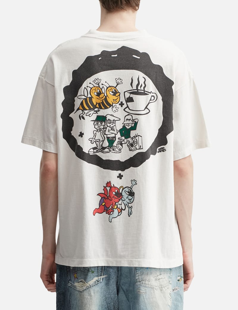 Saint Michael × Beastie Boys T-Shirt - Premium wide-fit graphic