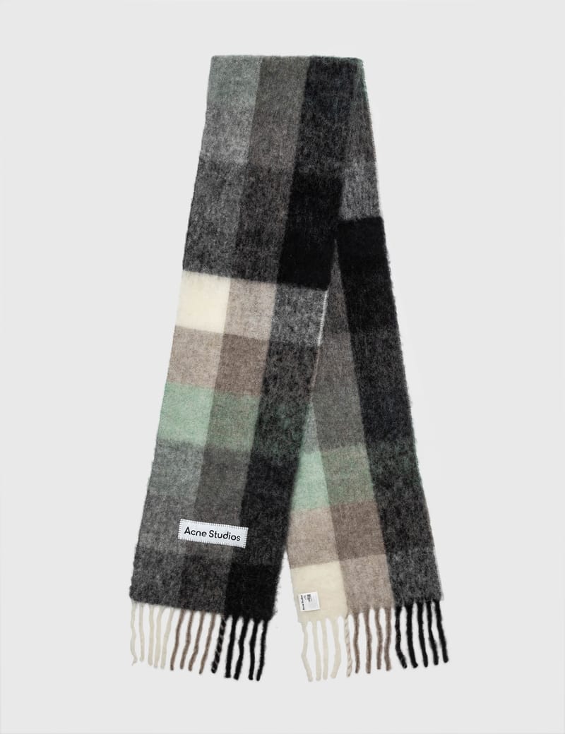 Acne Studios - Vally Check Scarf | HBX - Globally Curated Acne Studios - Vally Check Scarf | HBX - Globally Curated
