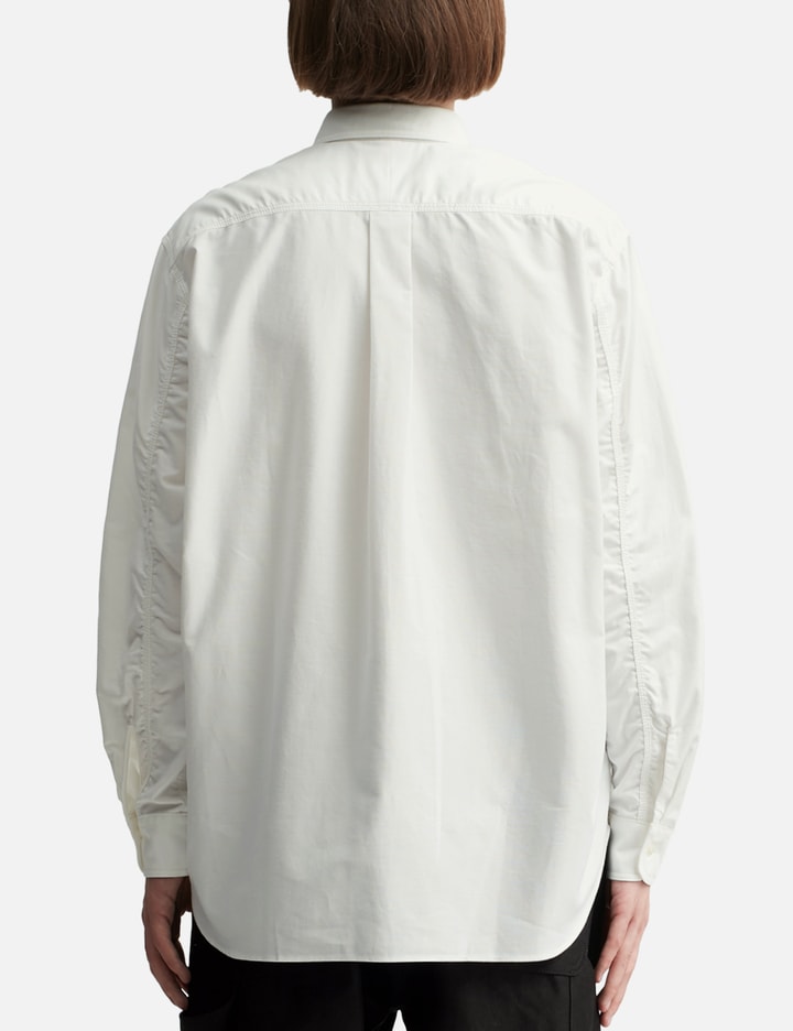 Junya Watanabe Cotton Oxford X Cotton Serge Shirt Shirts 300047673wht main image 0