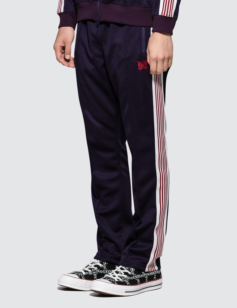 Needles - Narrow Track Pants | HBX - HYPEBEAST 為您搜羅全球潮流