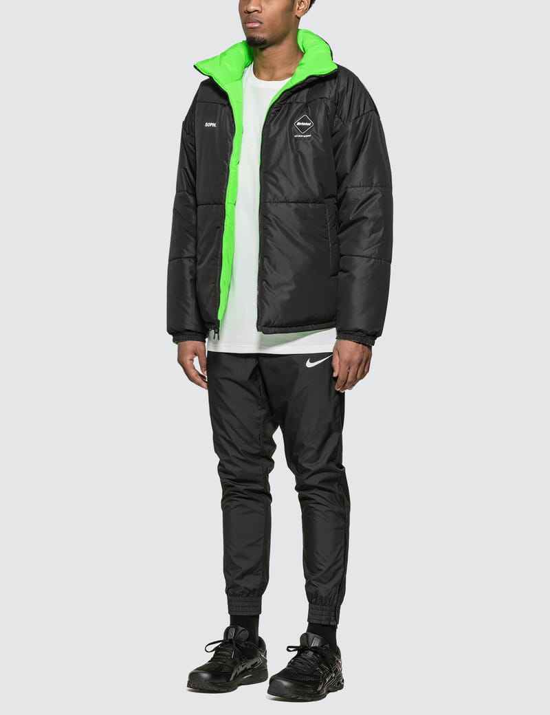 F.C. Real Bristol - Reversible Big Emblem Padded Blouson | HBX