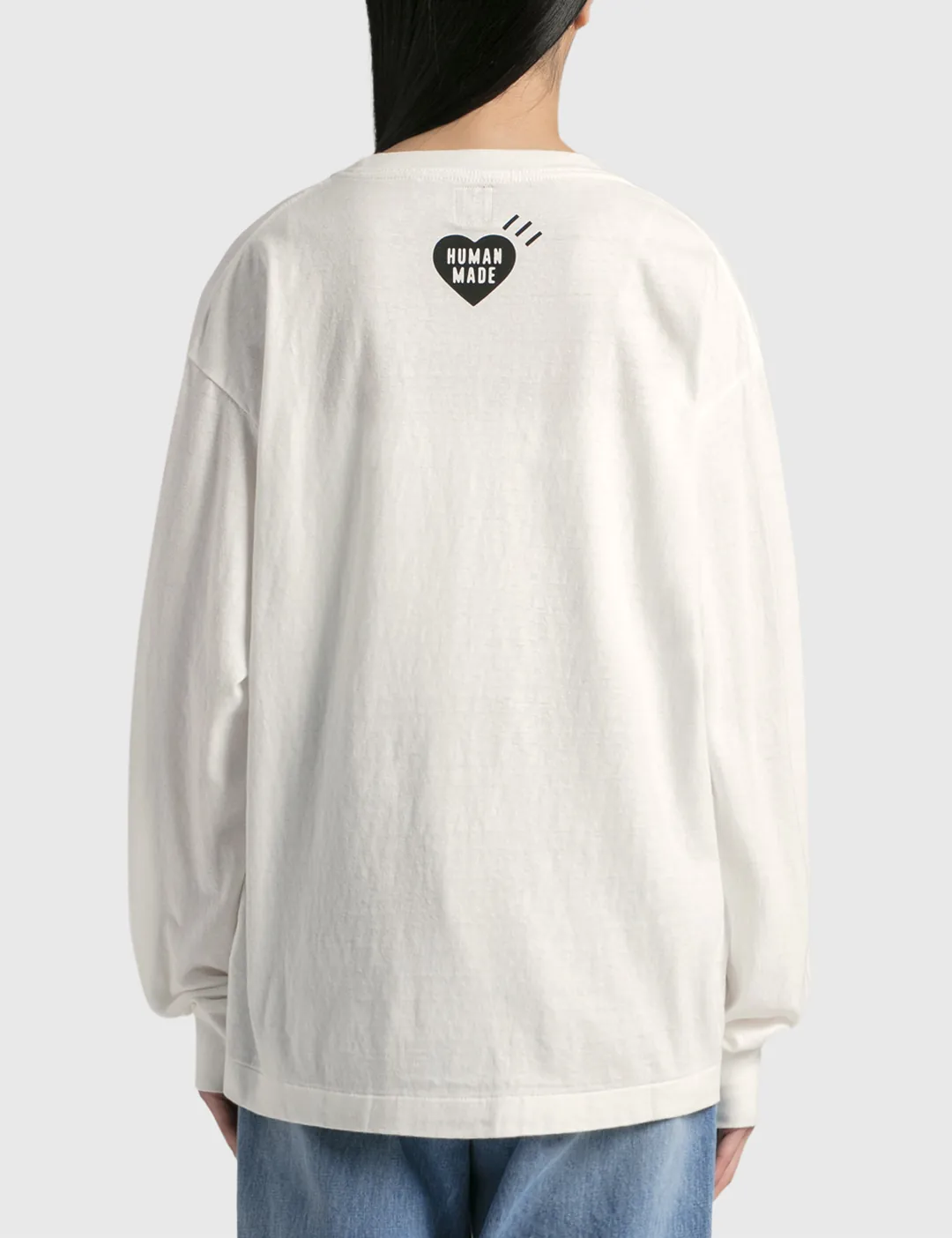 Human Made - Long Sleeve Rabbit T-shirt | HBX - Globally Curated