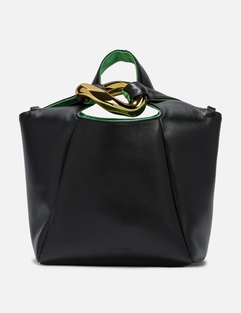 【JW ANDERSON】チェーンクロスバック/追跡可能/全国送料無料 JW Anderson - アンカー チェーン バゲットバッグ | HBX