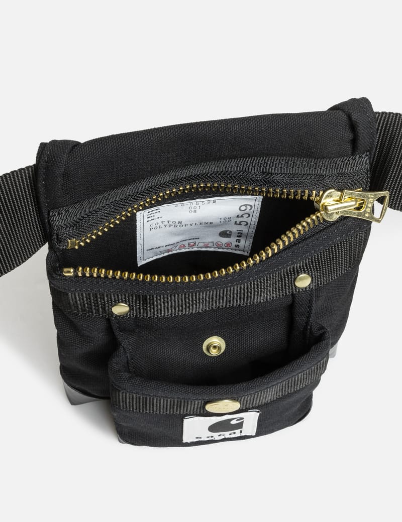 Sacai Carhartt WIP Pocket Bag black