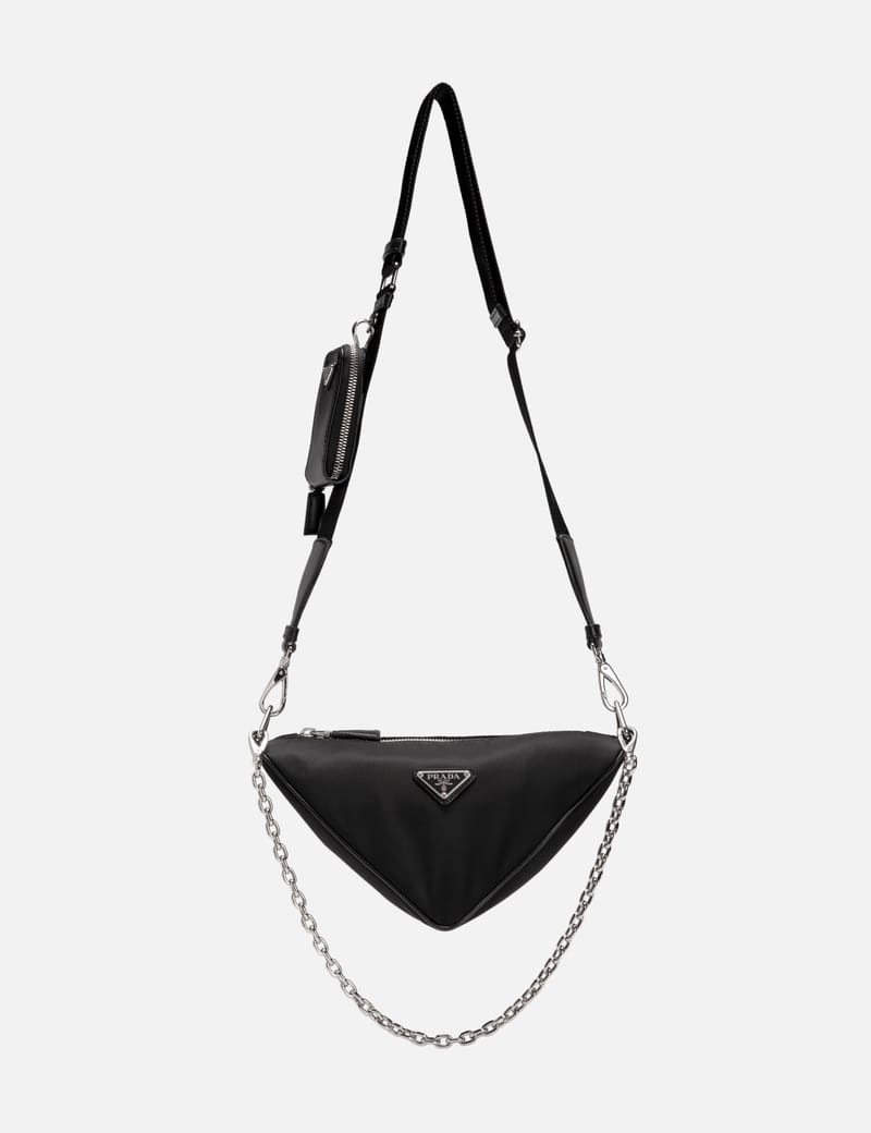 Prada - Prada Triangle Re-nylon Shoulder Bag | HBX - Globally