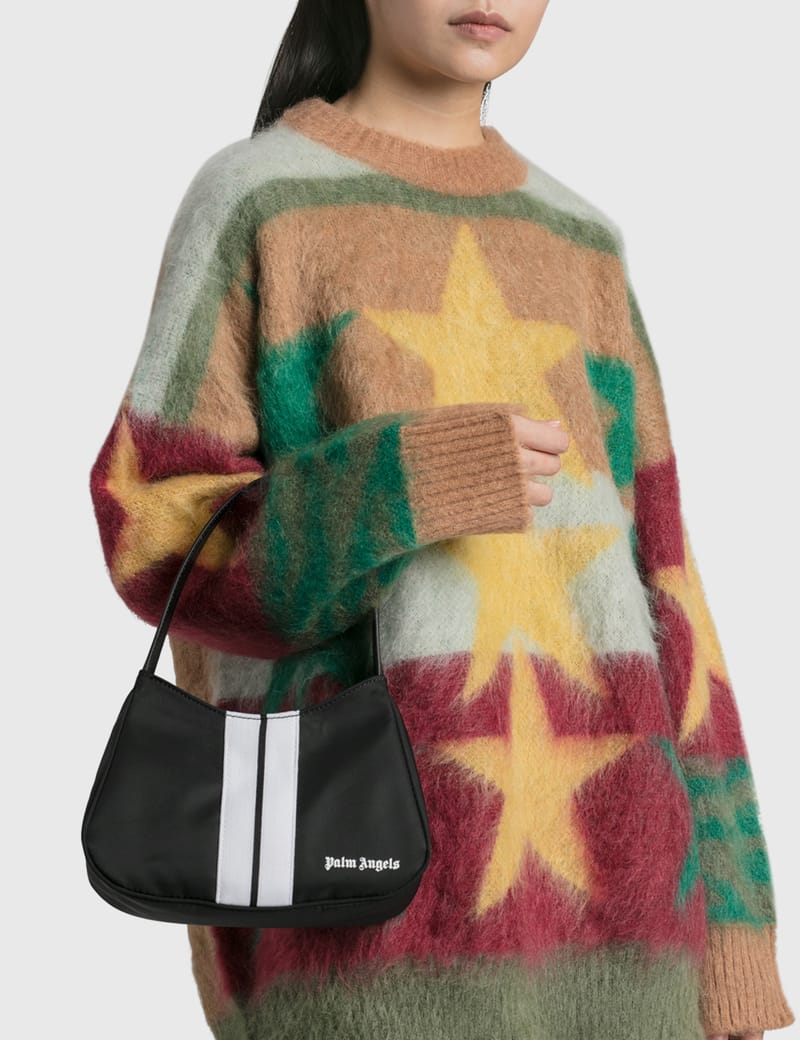 【Palm Angels】テープ ロゴ クロップド Tシャツ Palm Angels - ロゴ テープ クロップド Tシャツ | HBX - ハイプ