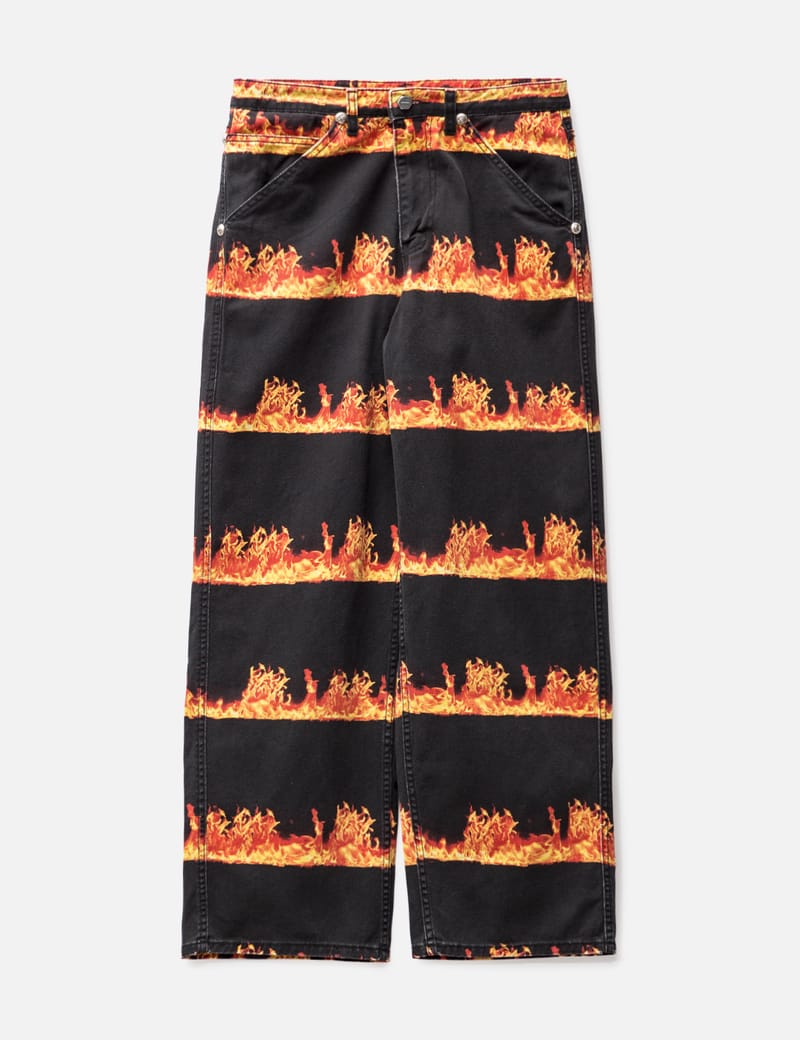 THUG CLUB - CHOPPER FLAME PANTS | HBX - Globally Curated Fashion