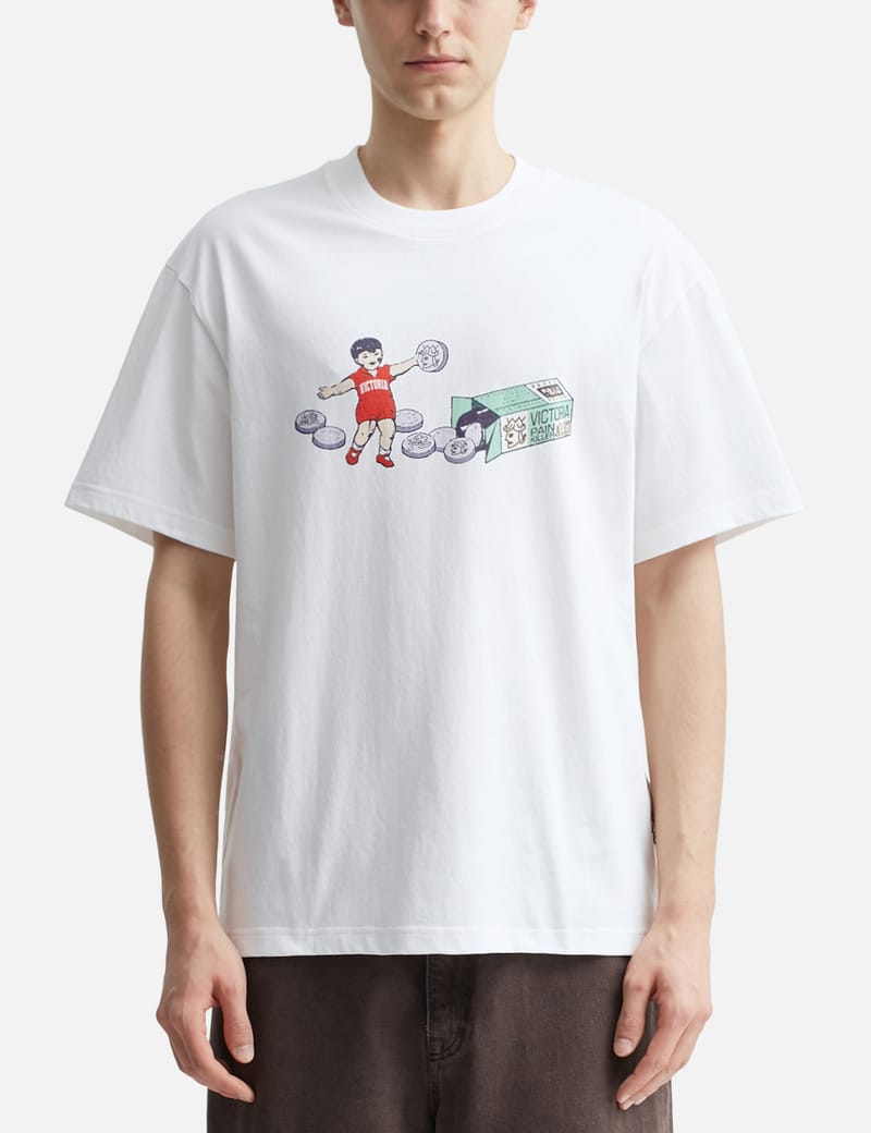 ★GRAILZ★ PURITAN TEENAGER T SHIRTS WHITE Victoria - Painkiller Short Sleeve T-shirt | HBX - Globally
