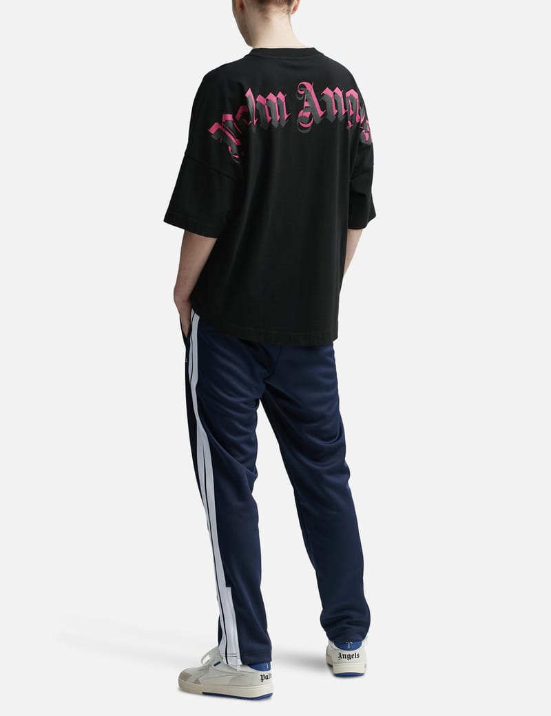 Palm Angels - ダブル ロゴ オーバー Tシャツ | HBX - ハイプビースト