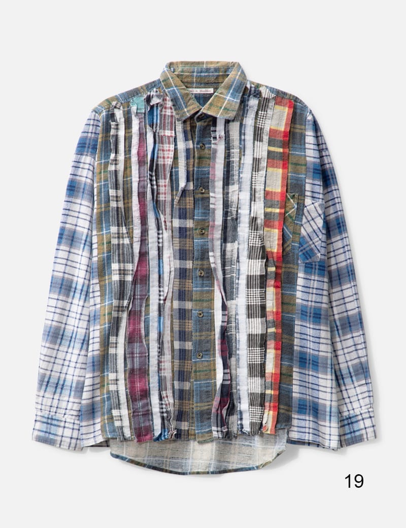 Needles - Ribbon Wide Flannel Shirt | HBX - Globally Curated