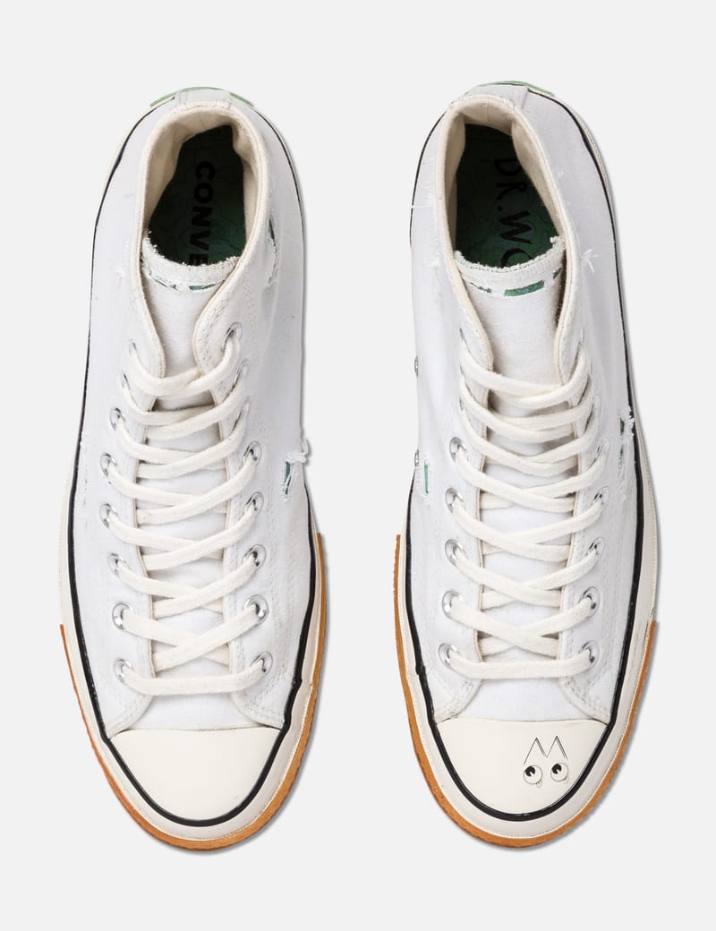 Converse - CONVERSE X DR WOO WEAR TO TEAR SNEAKERS | HBX