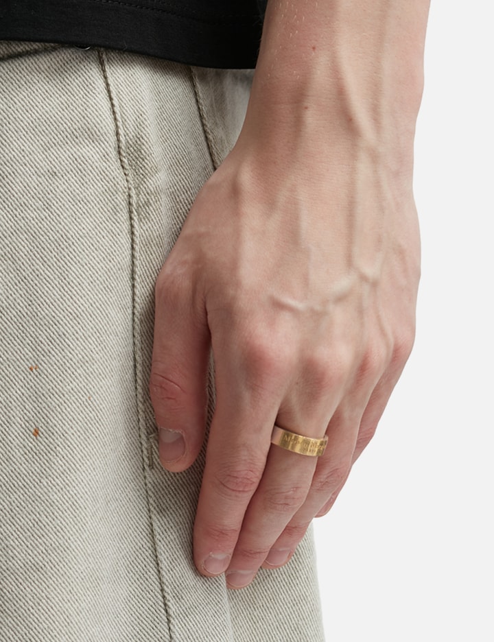 Maison Ringer Maison Margiela - Logo Ring | HBX