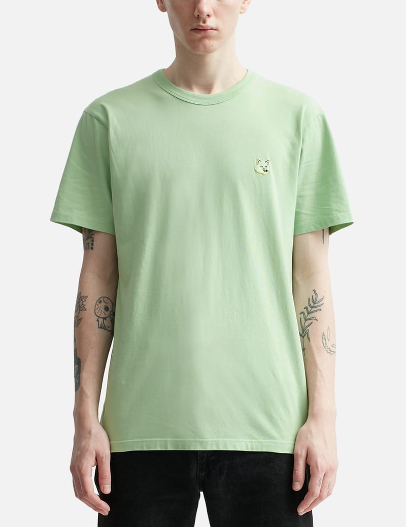 Maison Kitsuné - TONAL FOX HEAD PATCH REGULAR T-SHIRT | HBX