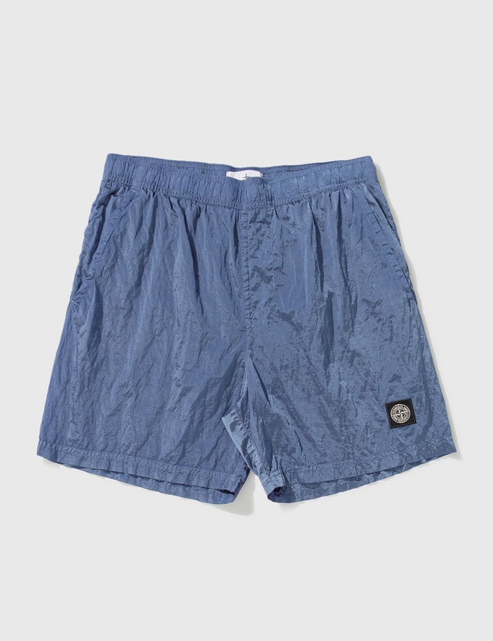 Stone Island ECONYL® Regenerated Nylon Swim Trunks HBX Globally