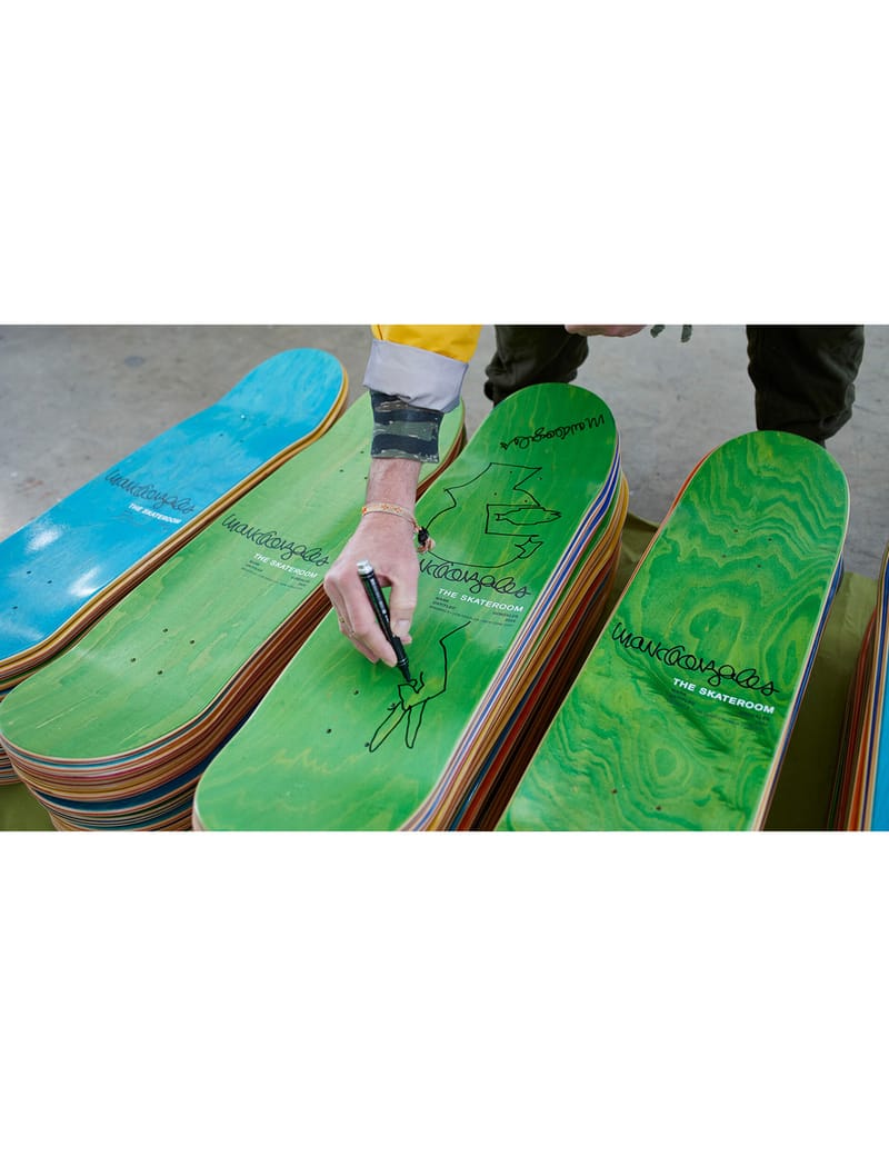 【未使用】Supreme 2017aw マークゴンザレス スケートボードデッキ THE SKATEROOM - マーク・ゴンザレス 無題 C スケートボードデッキ 8