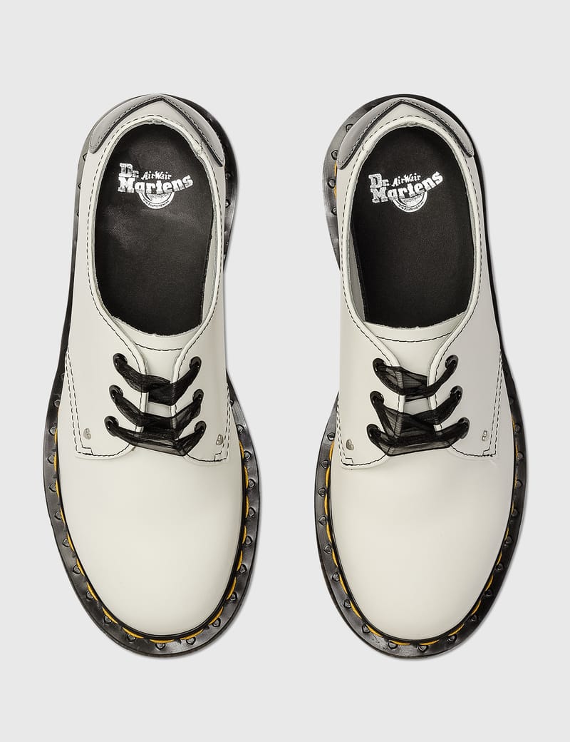 Dr. Martens - 1461 Smooth Leather Shoes With Hearts Patch