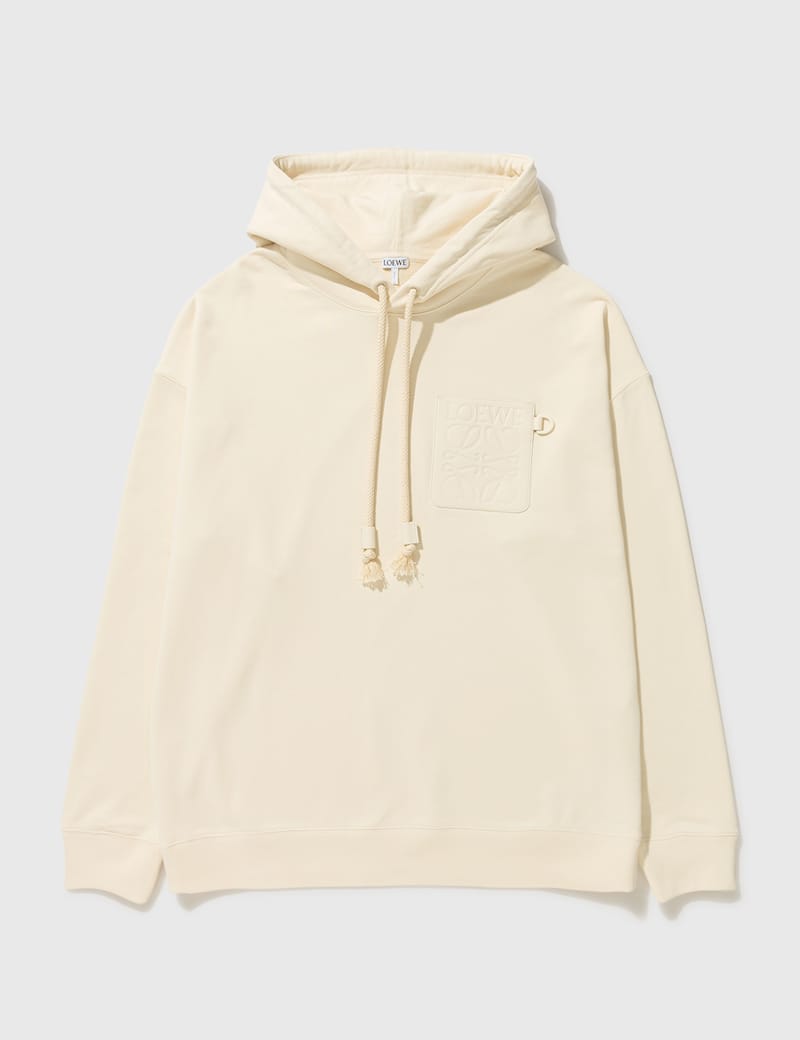 Loewe - ANAGRAM PATCH POCKET HOODIE | HBX - Globally Curated