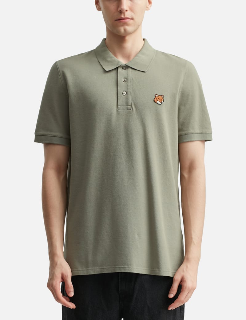 maison kitsune TONAL FOX ポロシャツ mint L maison kitsune TONAL FOX ポロシャツ mint L