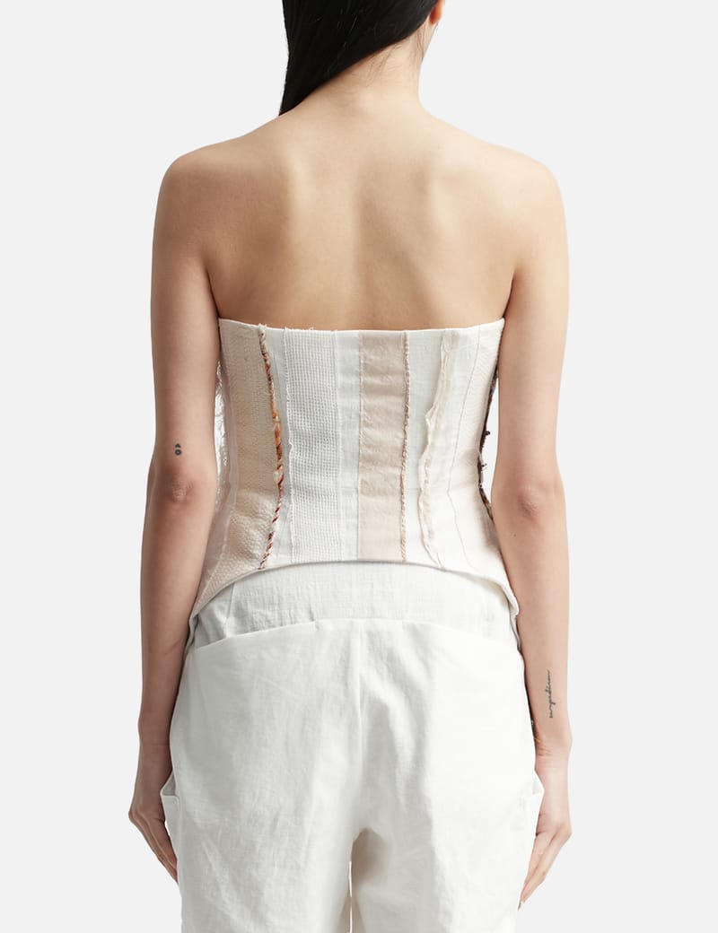Hyein Seo - PATCHWORK BUSTIER | HBX - Globally Curated