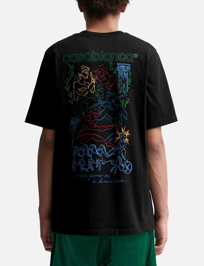 Casablanca - Pentathlon Screen Printed T-shirt | HBX