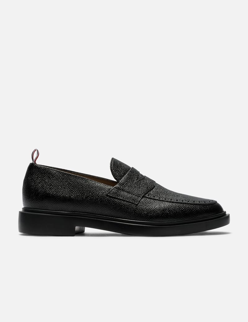 Rubber penny loafers online