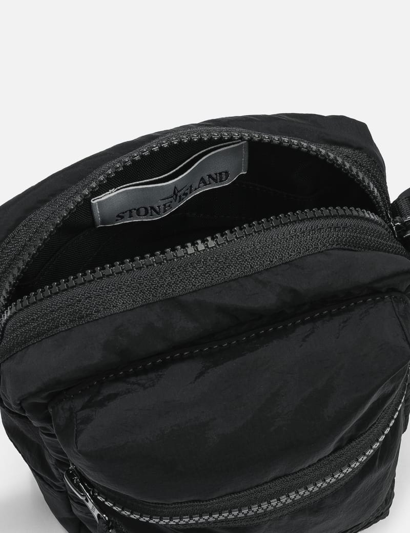 Stone Island Coated Nylon Metal In Econyl® Pouch Bag - Durable