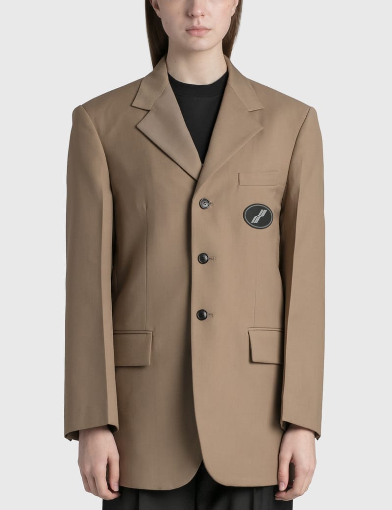 We11done - Suit Logo Blazer | HBX - Globally Curated Fashion