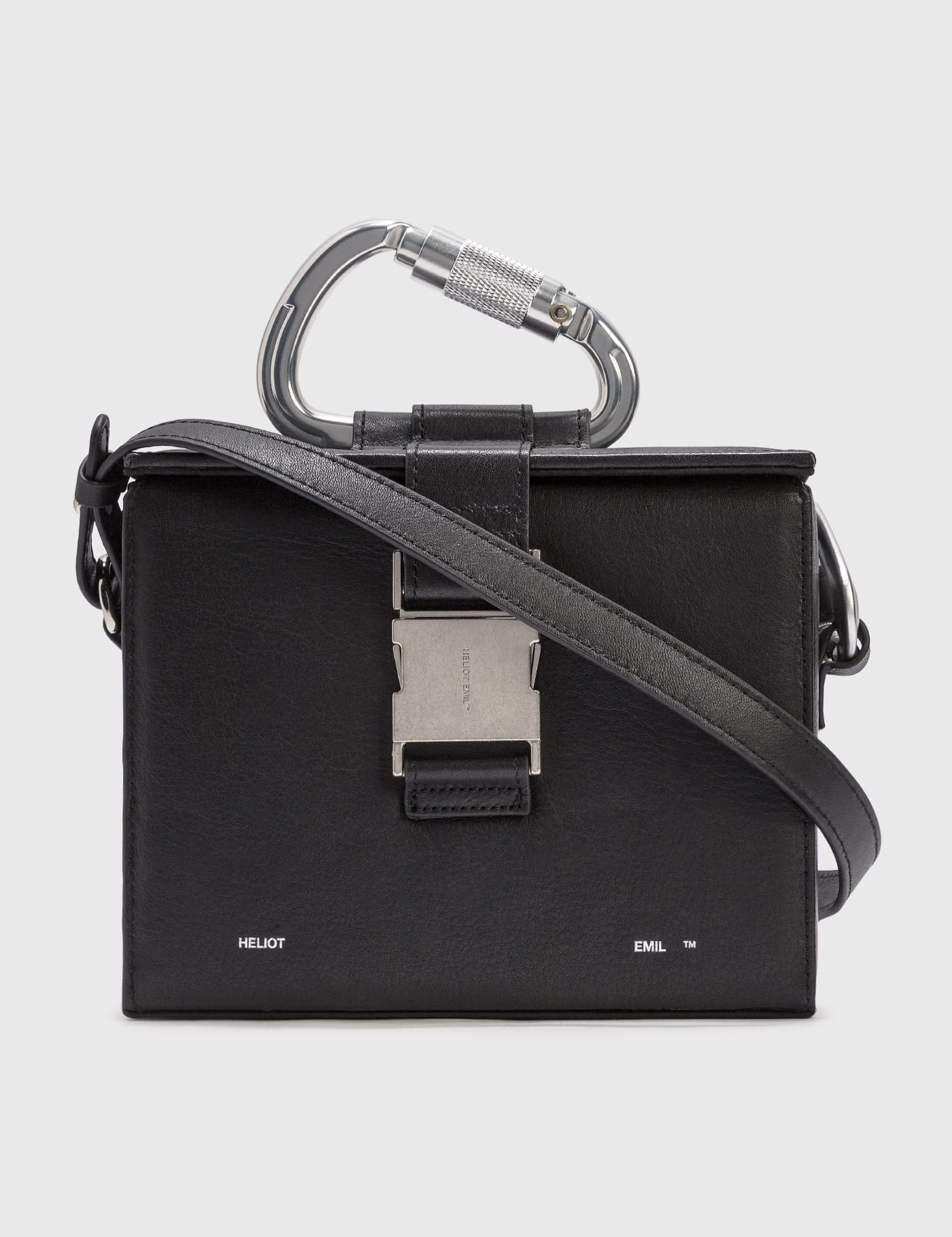 Heliot Emil - Leather Carabiner Box Bag | HBX - Globally Curated ...