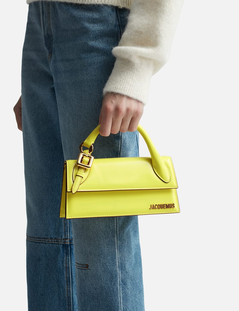 Jacquemus Le Petit Tourni レザーバッグ | イエロー | FARFETCH JP