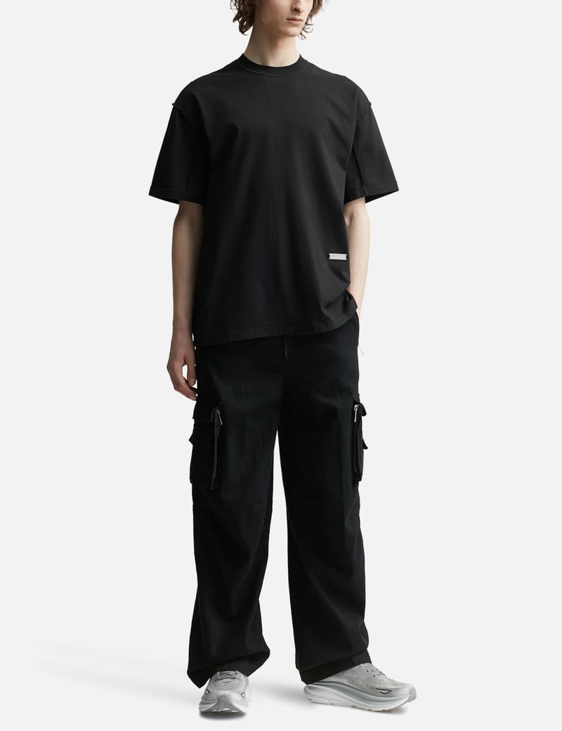 C2H4 - 005 - Inside-Out Raw Edge T-shirt | HBX - Globally Curated