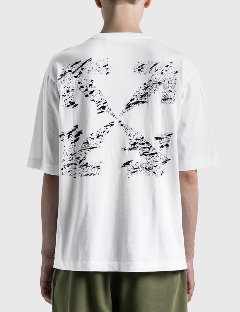【Off-white】watercolor arrow t-shirt Off-White c/o virgil abloh men's colored arrows short sleeve