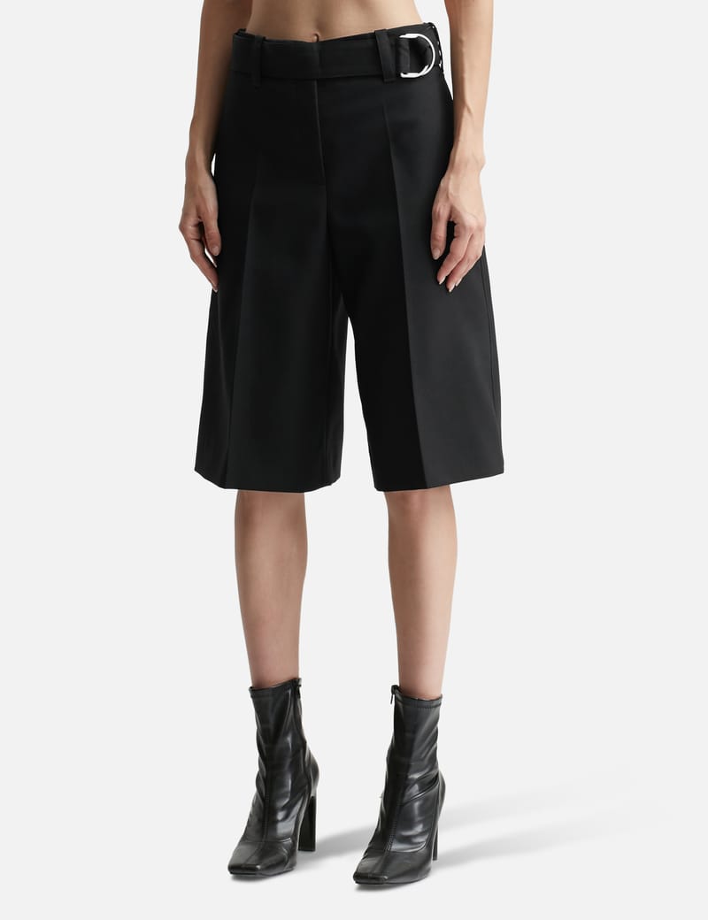 ショートパンツ JIL SANDER Women Shorts  Burmudas J01KA0137J65005 105 WHITE Cotton Bermuda shorts in white - Jil Sander | Mytheresa