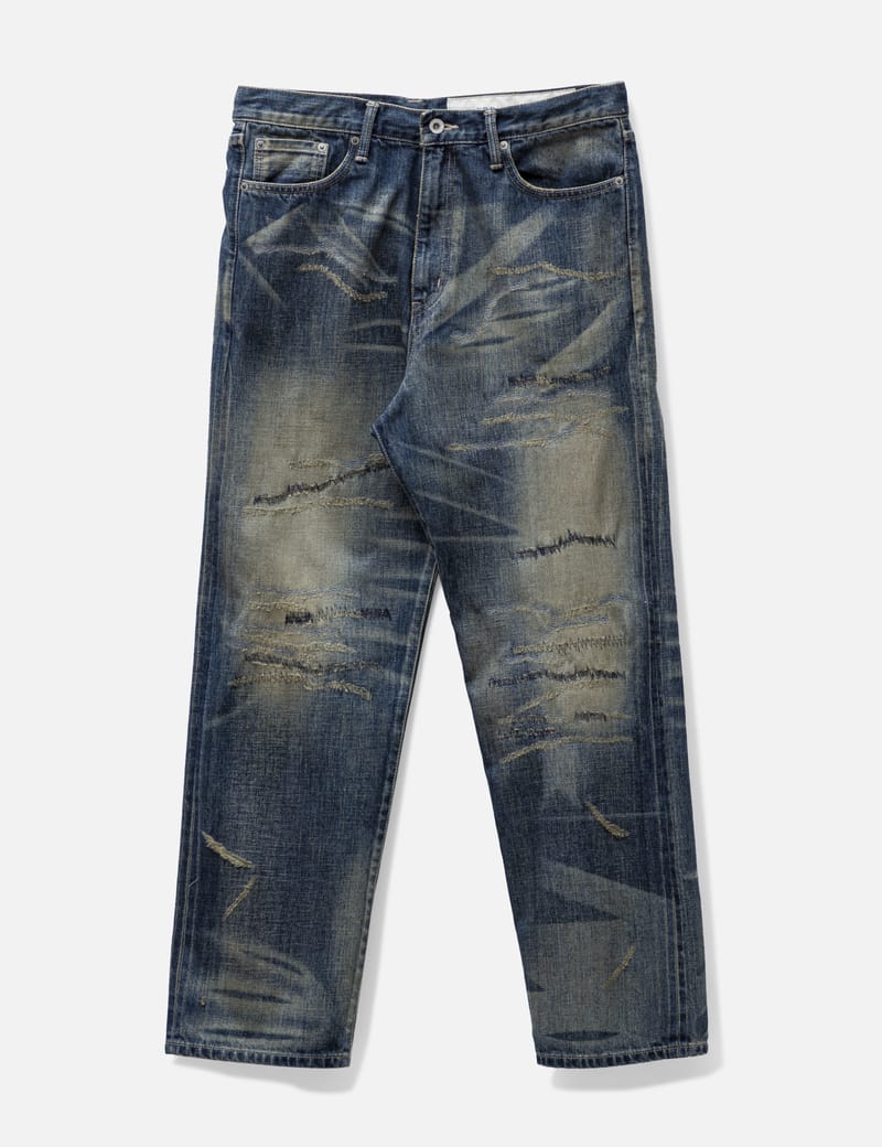 NEIGHBORHOOD - SAVAGE DENIM DP BASIC PANTS | HBX - Globally