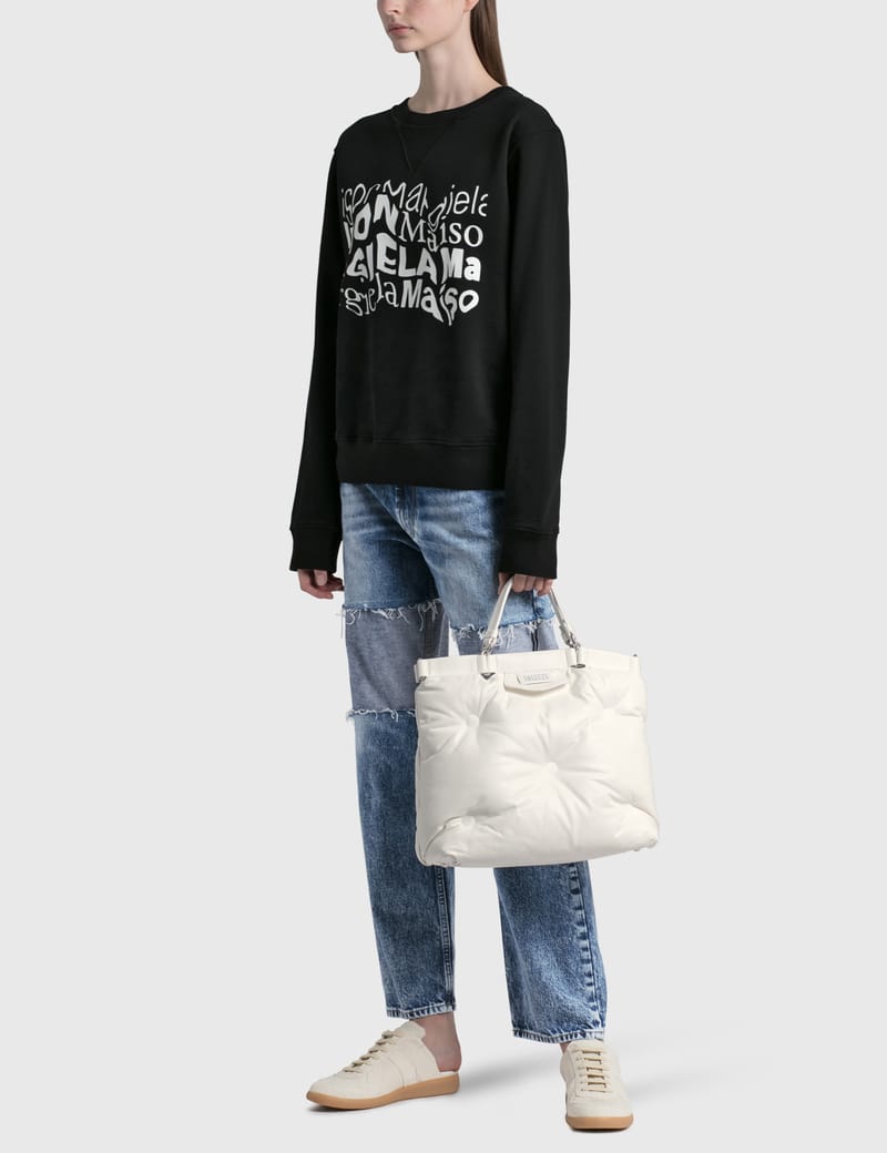 Maison Margiela - Distorted Logo Sweatshirt | HBX
