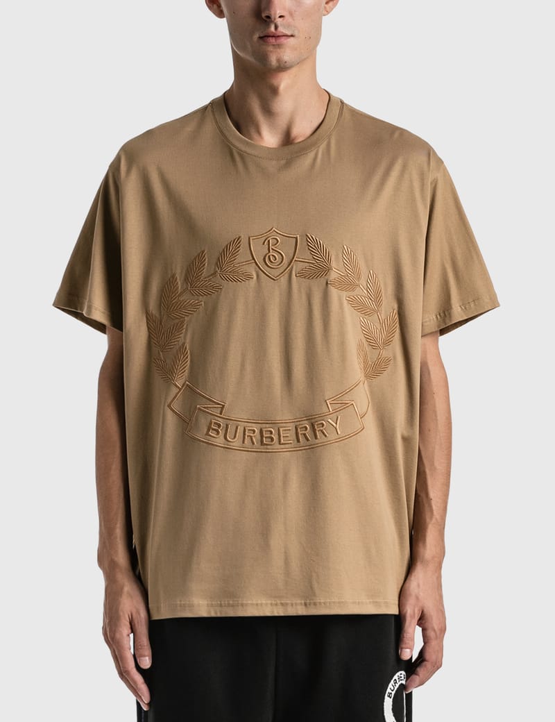 Burberry t shirt 2024 mens brown