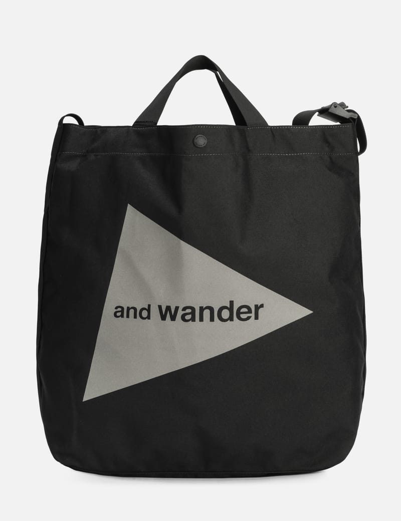 バッグ and wander recycle OX tote bag \"BLACK and wander - Recycle OX Tote Bag | HBX - Globally Curated