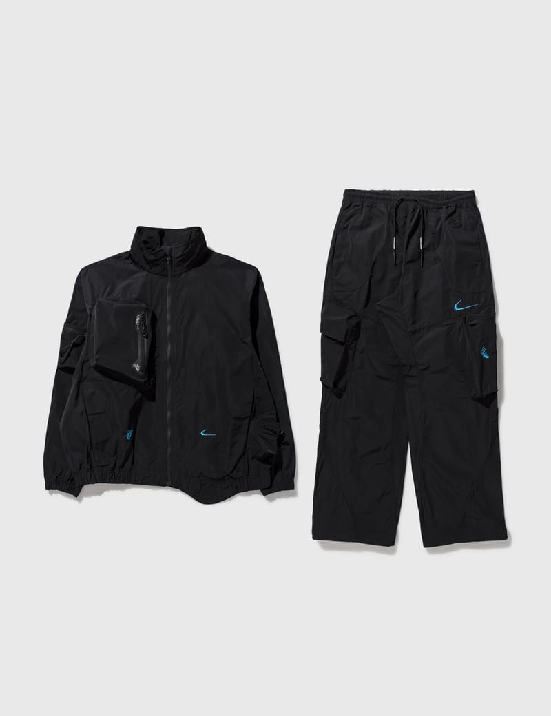 Nike × Off-White Tracksuit 003 L pants OFF-WHITE x Nike 003 Tracksuit Set Black Men's - FW22 - US