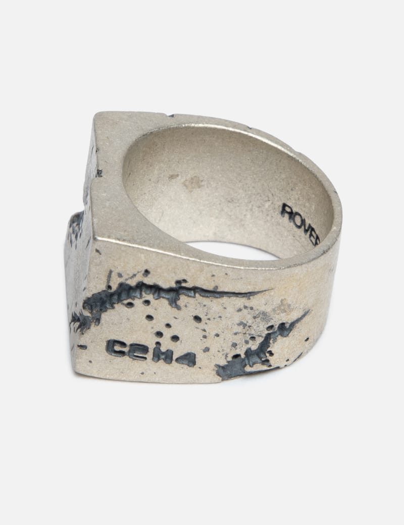 ヒロページ C2H4 - Debris Crevice Ring | HBX - Globally Curated Fashion