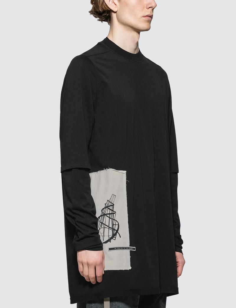 Rick Owens Drkshdw - Hustler L/S T-Shirt | HBX - Globally Curated