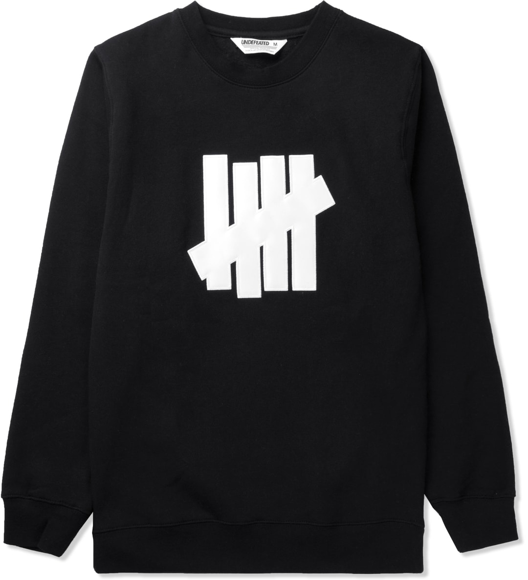 Undefeated Black 5 Strike App.Crewneck Sweater HBX Globally