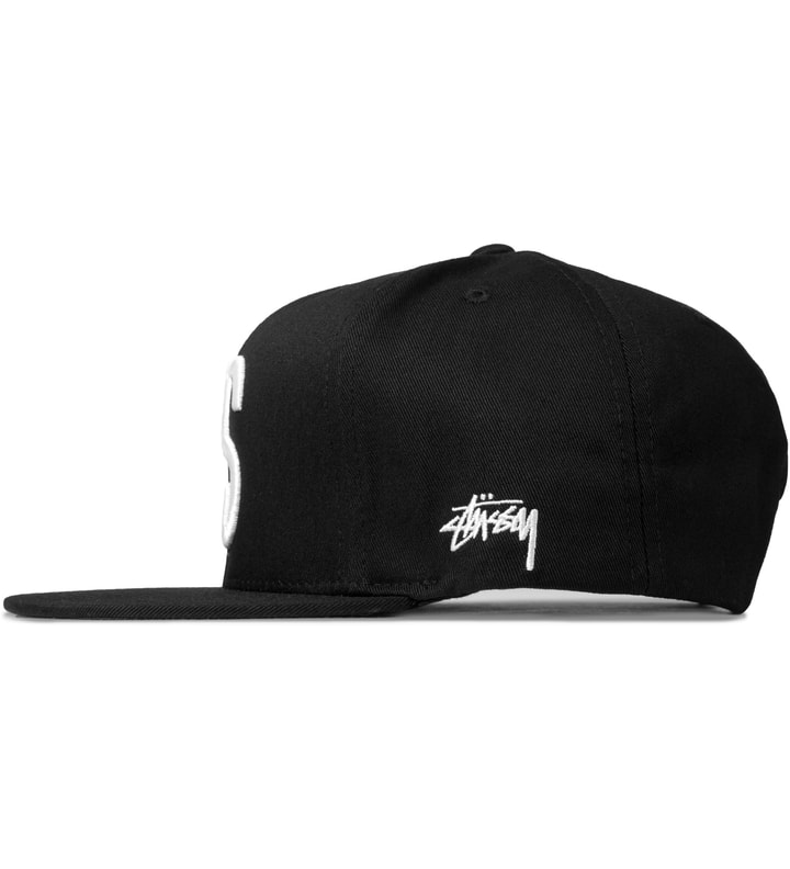 Stüssy - Black Big SS Starter Cap | HBX
